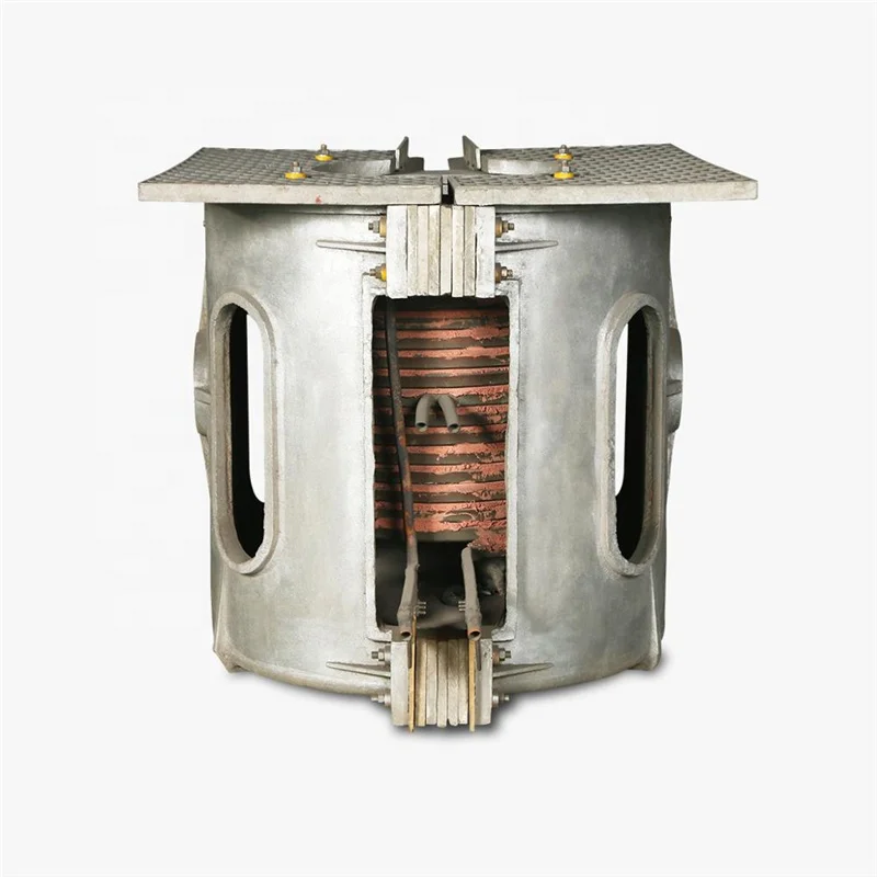 500Kg China Manufacturer Cast Iron  Metal Induction Melting Furnace