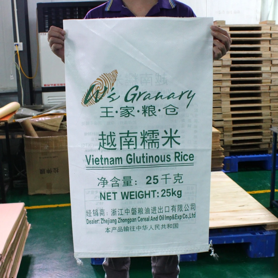 50kg woven polypropylene corn silage bag 50kg with color printing bopp sacks bags