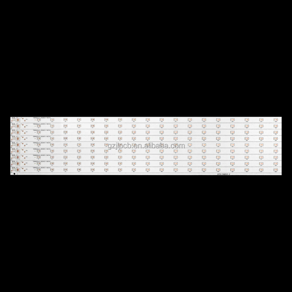 pcb manufacturer PCB Circuit Board Double Sided 2 Layer  1200mm led  White Copper PCB