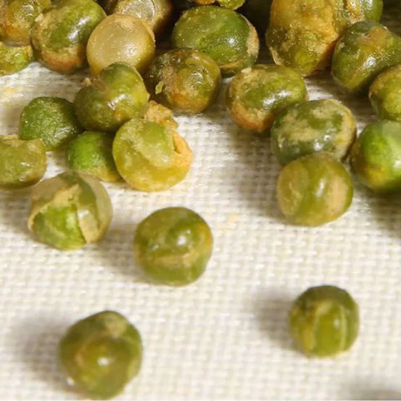 Китайский Новый отобранный вкус чеснока с зеленой фасолью Пряная зеленая фасоль хрустящая Гороховая закуска орехи жареный