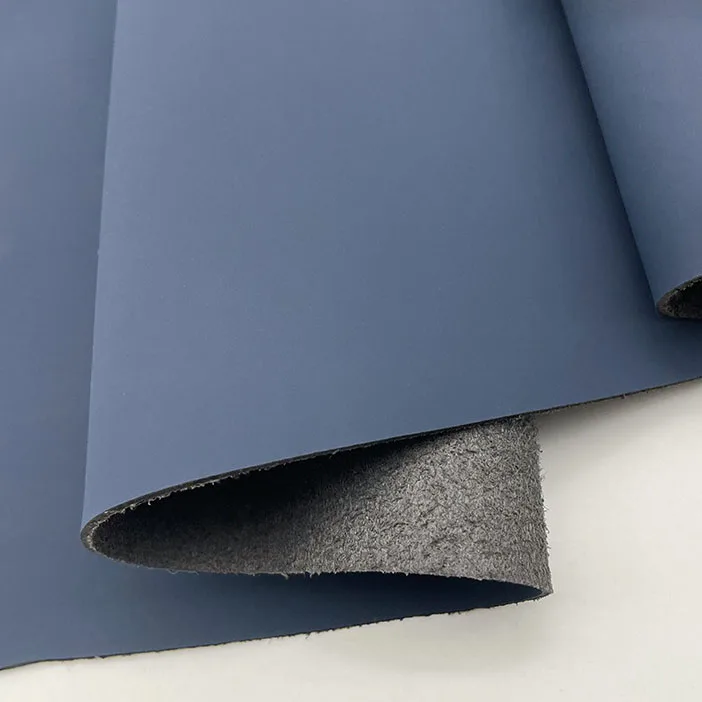 Luxury Custom Texture 1.4 mm Matte Artificial Faux PU Fabric Synthetic PU Microfiber Leather for Car Seat Steering Wheel Belts
