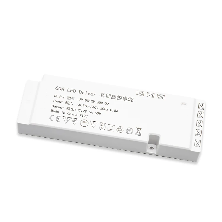 Dc12V ultra-thin Led driver 36W 60W 100W Home Lighting Wine Cabinet Wardrobe Light Driver Power Supply