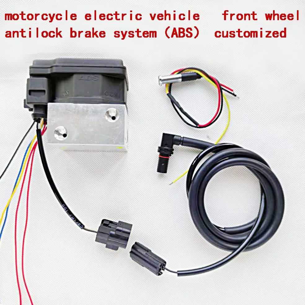 
.motorcycle electric vehicle antilock brake system ABS. customized. front wheel 