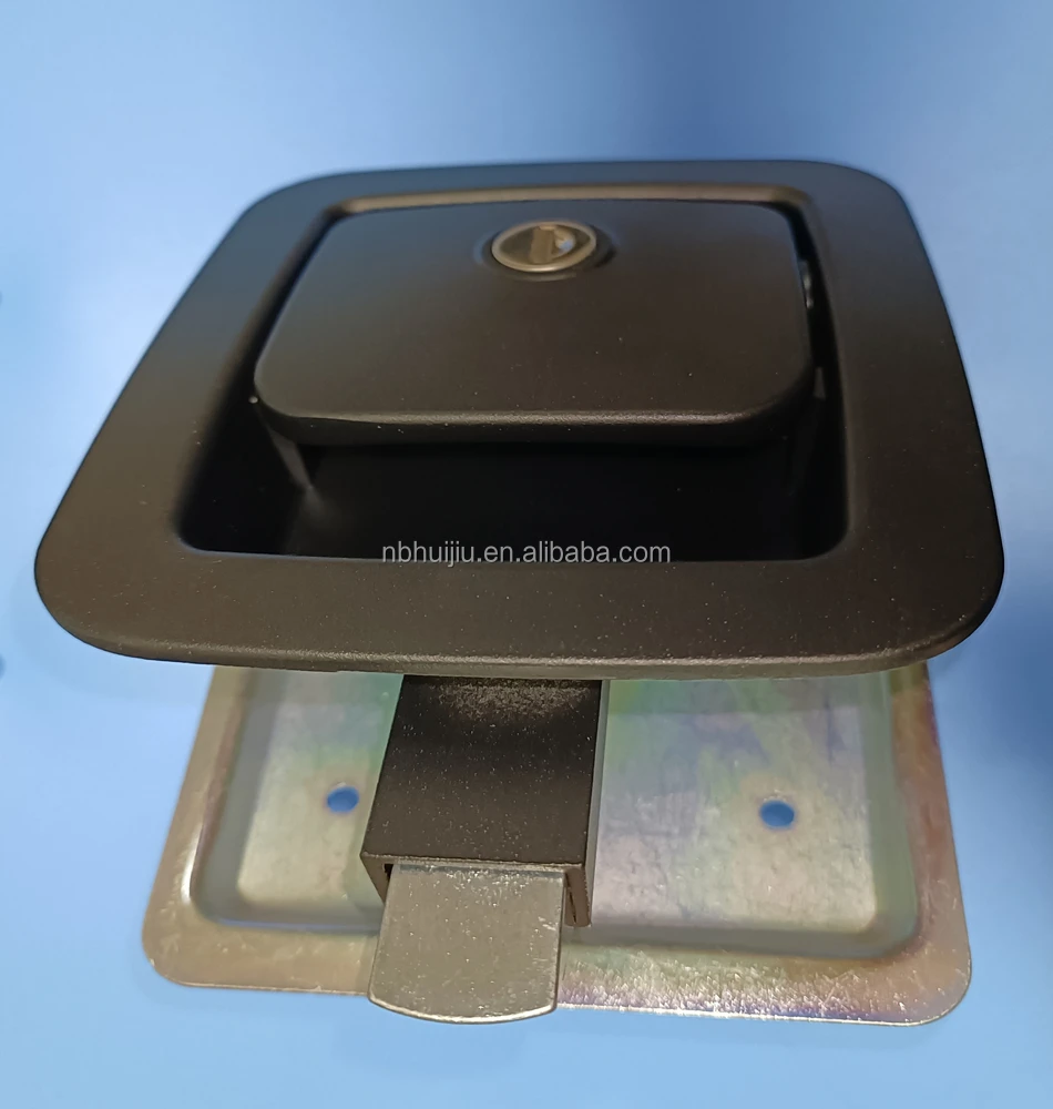 Customized panel embedded quick door lock of various materials