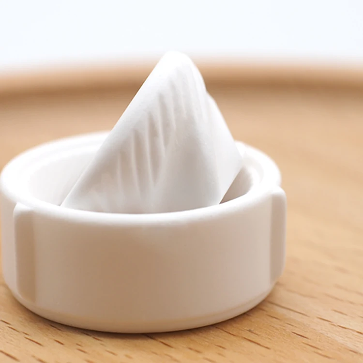 High strength white ceramic burr for spice grinder, Factory Supply 95 al2o3 sliver ceramic mechanism of pepper mill