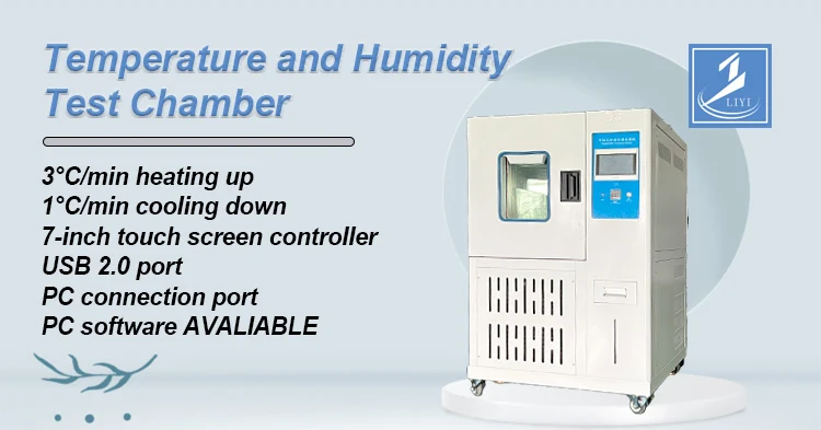 Liyi Temp Humidity Climate Test Cabinet And Temperature Control Cabinets Programmable Environmental Chamber