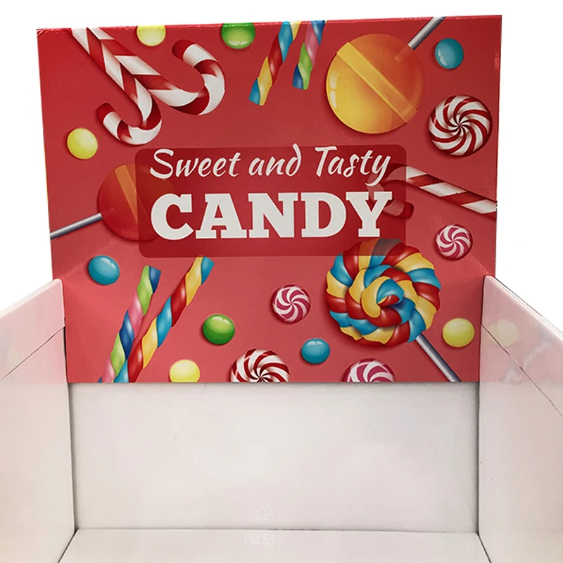 floor carton standing display holder cardboard store mini market shelves display racks store shelves candy display racks