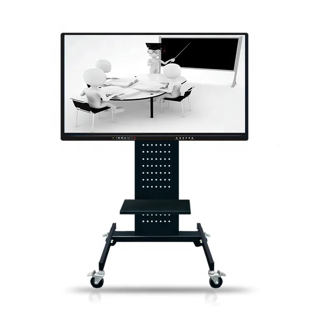 Flexible Mobile White Board Smart Interactive Board Interactive Lcd Whiteboard For Meeting