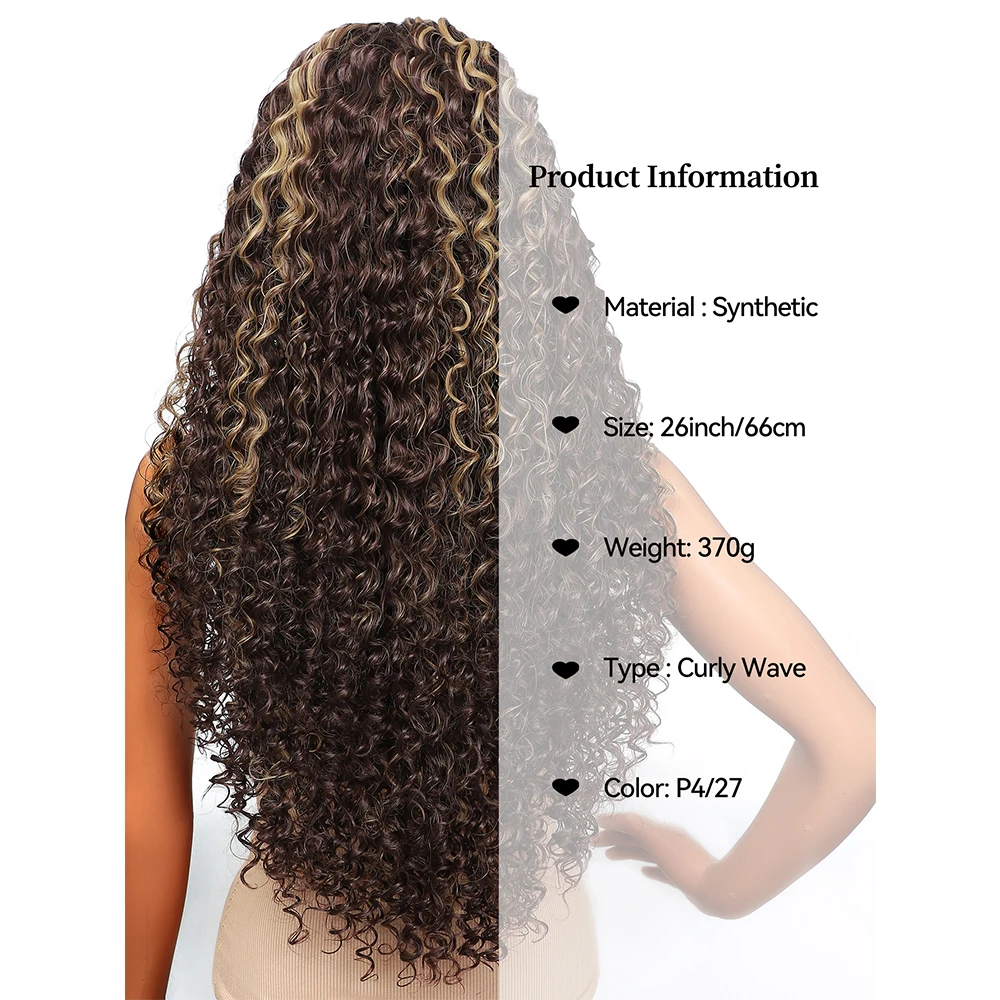Wholesale Synthetic Lace Front Wigs Water Wave HD Lace High Quality Glueless Wigs High Temperature Fibre for Black Women