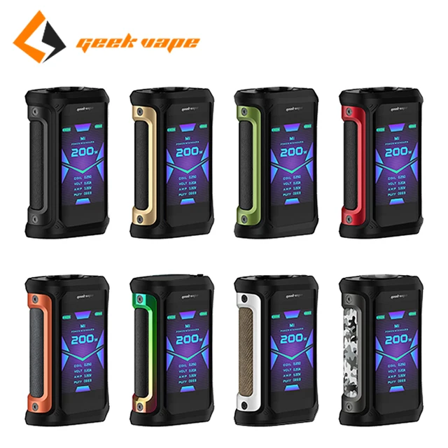 
100% Original Geekvape Aegis X Mod is powered by dual 18650 batteries with a maximum output power of 200W 