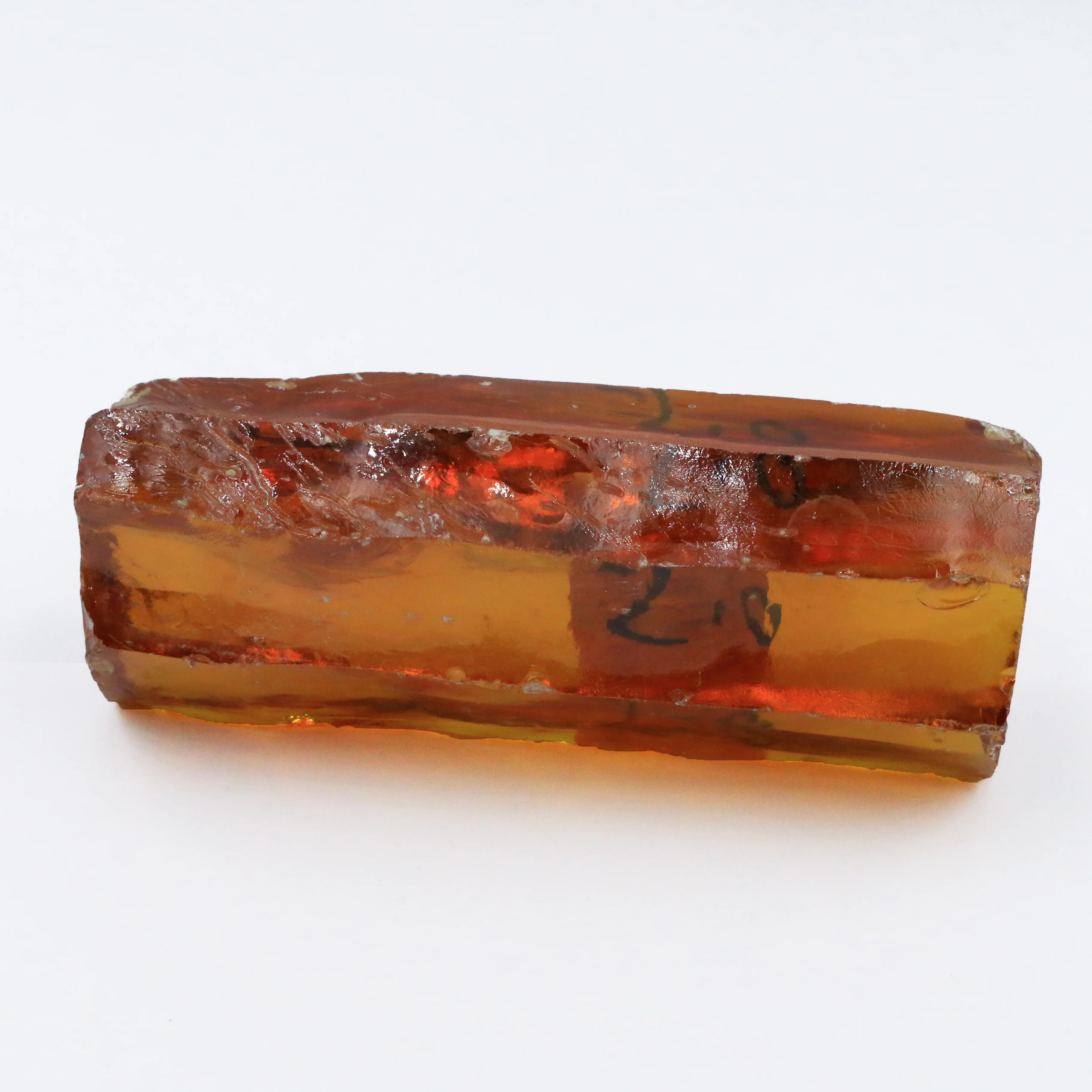 Hot Sale CZ Stone Raw Material Golden Yellow Rough Cubic Zirconia Stones