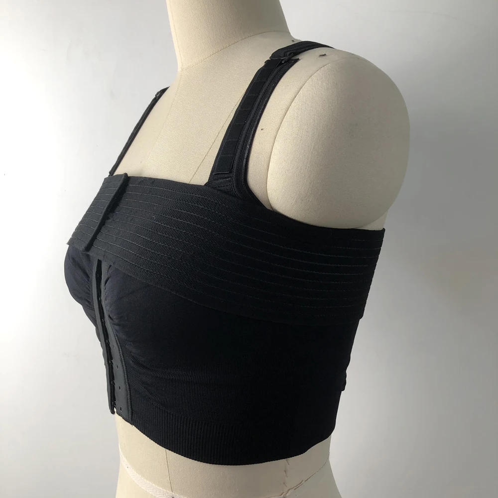 Recommended by surgeons seamless wireless comfort post surgery mastectomy bras front closure breast cancer bra and prosthesis