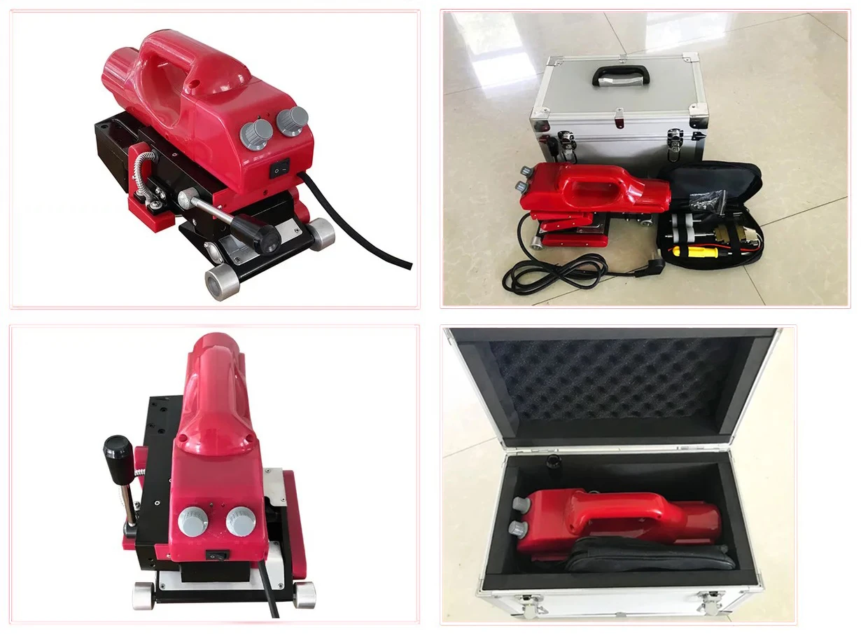 800W HDPE геомембрана сварочный аппарат для строительства