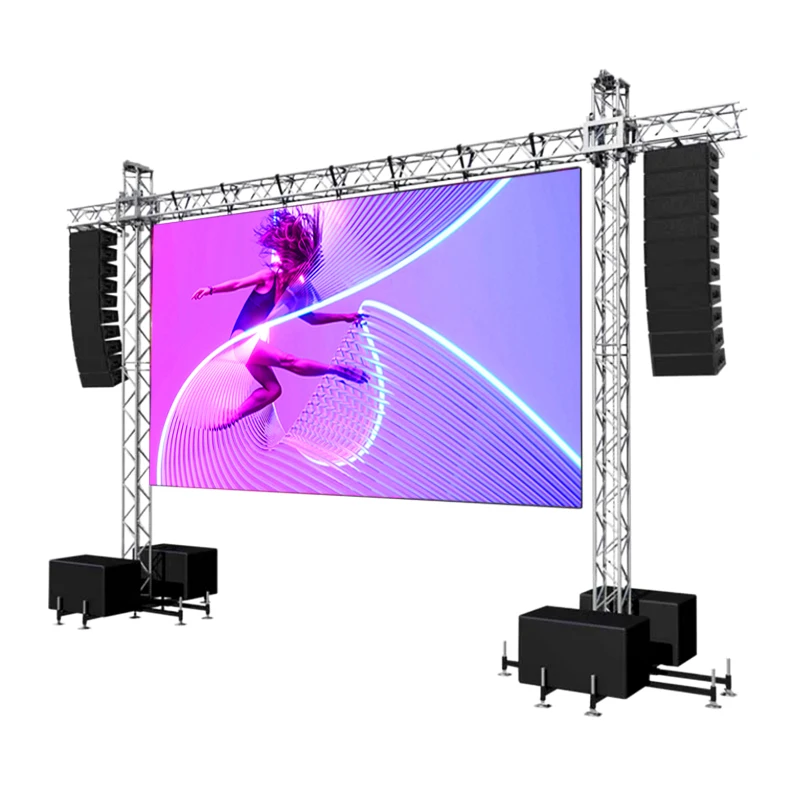 Hanging stage giant large concert backdrop rental video wall waterproof 7680hz p3.91 p2 p3 p4 display indoor outdoor led screen