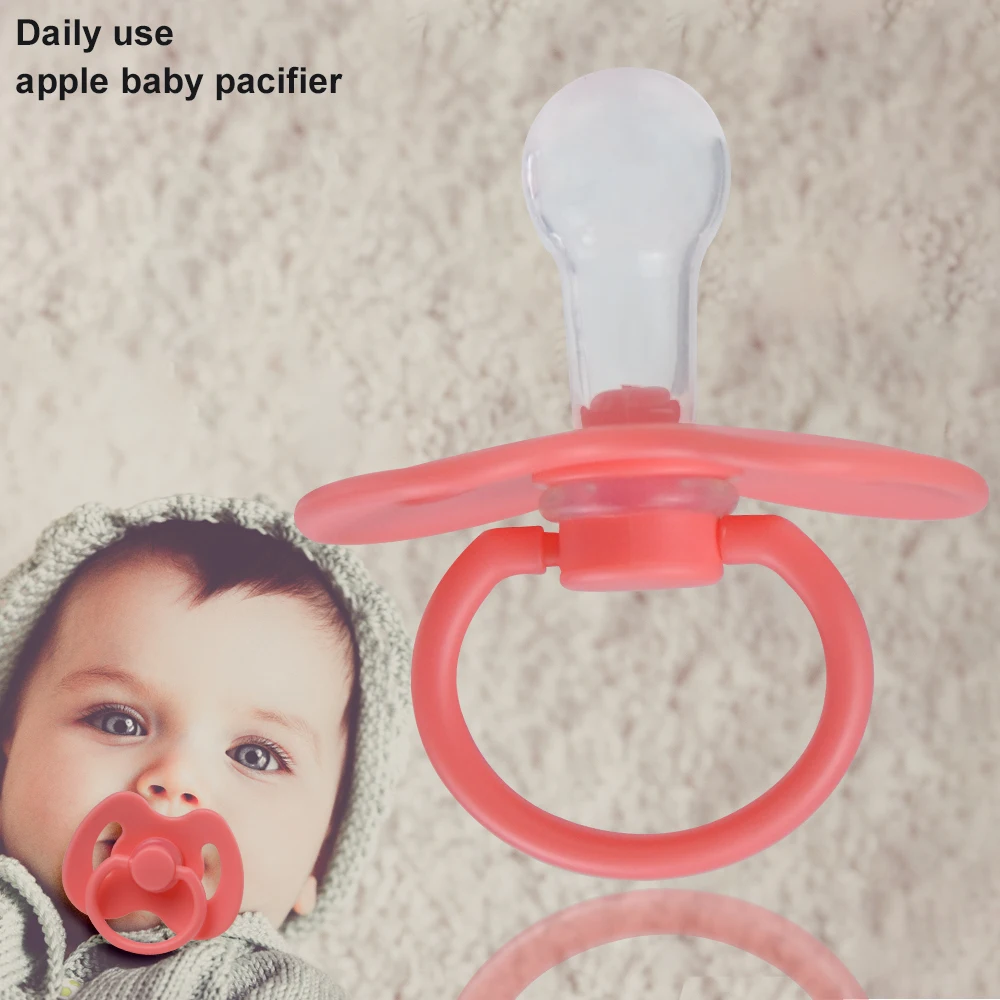 Hot sell Food grade silicone baby pacifier Custom Nipple Products Baby Pacifier