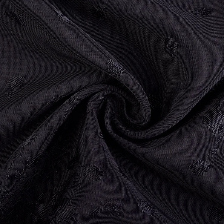 Fancy Oblique Cold Touch Viscose Rayon Floral plum Blossom Jacquard Fabric for Dress and Skirt