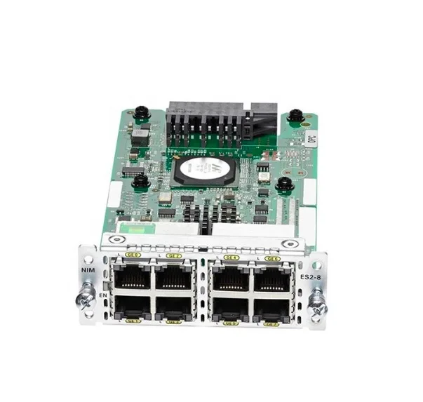 8 Port Gigabit Ethernet Switch Network Interface Module NIM-ES2-8= Layer 2 LAN Module