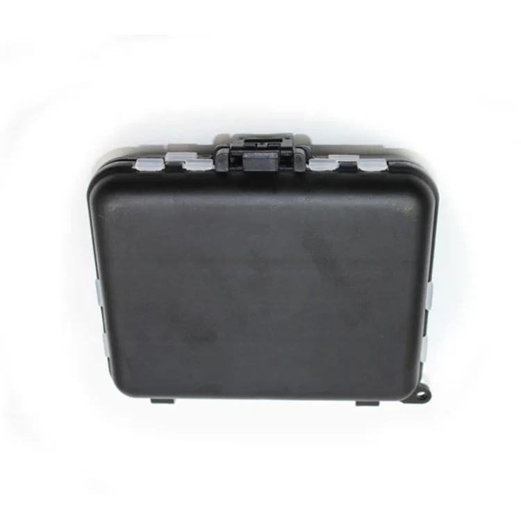026# Compartments Mini Fishing Tackle Box Fish Lures Hooks Baits Plastic Storage Holder Square Case  Fishing Box