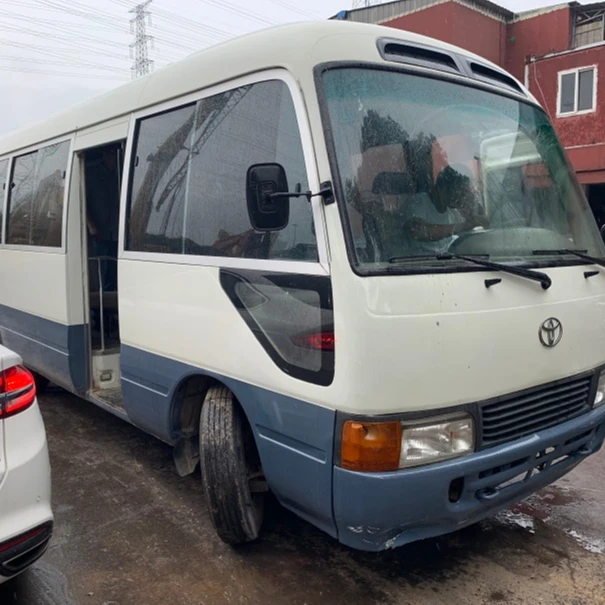  Горячая Распродажа toyot bus 2012 Б/у мини-автобус 23 сиденья для школы