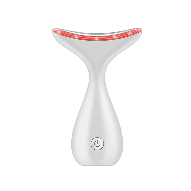 Neck Face Beauty Device LED Photon Therapy Skin Tighten Reduce Double Chin Anti Wrinkle Neck Lifting Skin Care Massage Tools