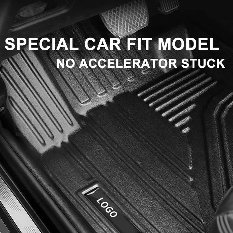 Muchkey Factory Price  Durable Floor Mats For Toyota rav4 Interior Car Accessories TPE Car Floor Mat 3D 5D 7D Car Mats