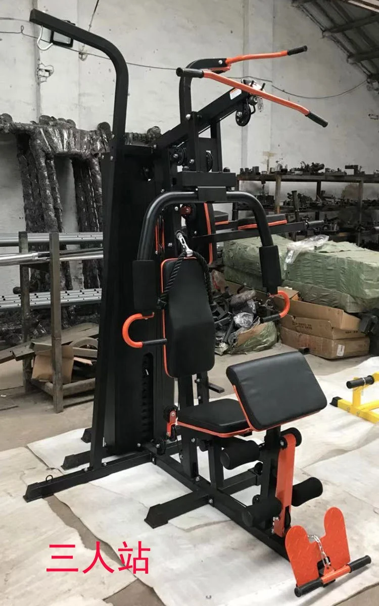 Wholesale Commercial Use  Machine Multi Function Home Gym Fitness Equipment With Three Stations Squat Machine