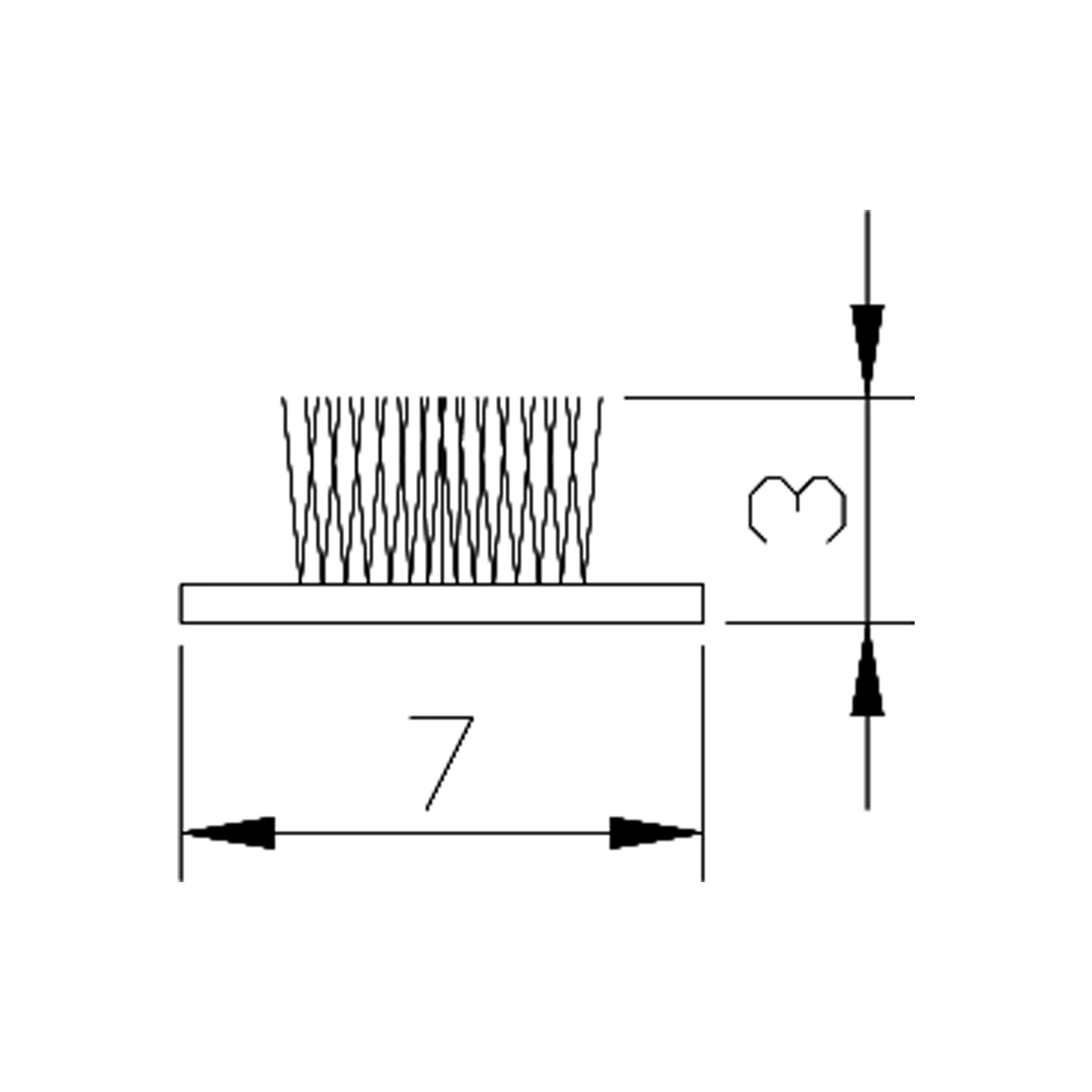 Hot Sell Wholesale Wool Pile Weather Strip Brush Door Window Sealing Brush Strip