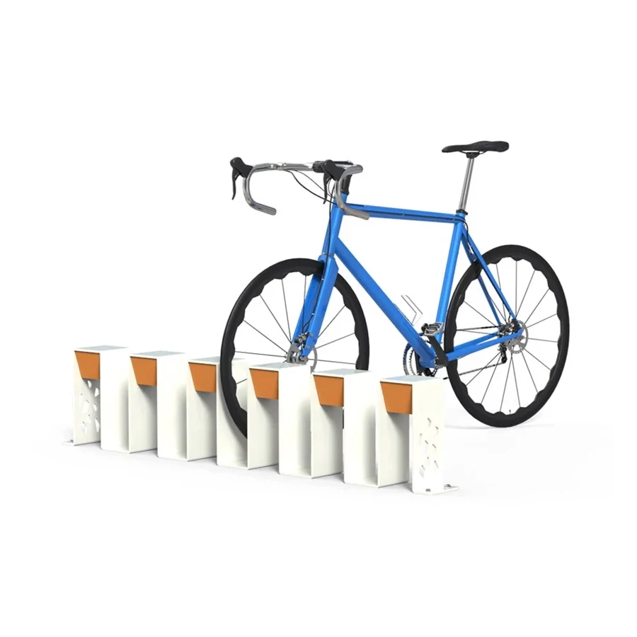 Indoor 5 Bike Stand Titanium Floor Parking Support Bicycle Rack Cycling Pedal Storage