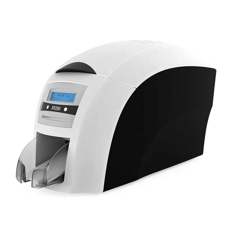 Original famous Goodcard XR260 Single side printing/Double Side Printing Plastic PVC ID Smart Business Card Printer and Cutter