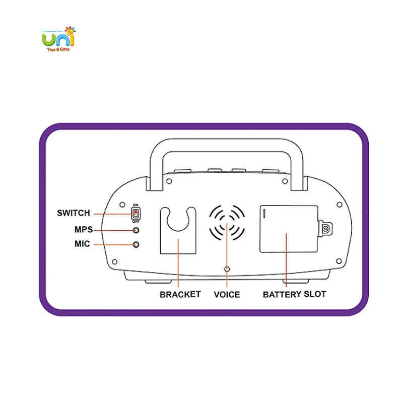 Baby Preschool Electronic Musical Microphone Kids Instrument Set Children Singing Machine Toy For Girls