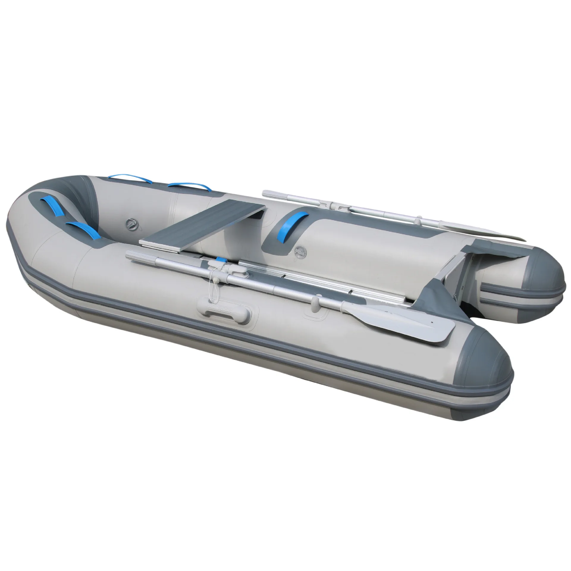 Pvc Aluminum floor Fishing Inflatable Pontoon Boat