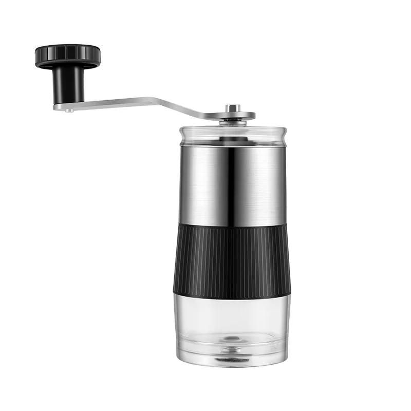 Mini Portable Stainless Steel Hand Coffee Grinder Manual With Ceramic Burr Core And Adjustable