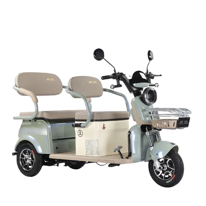 Phoenix OA 90 Days Electric Three Wheel Motorcycle 650W Hydraulic Suspension Electric Passenger Tricycle