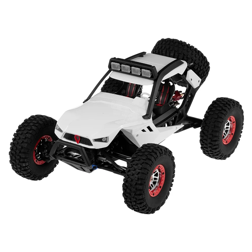 Wltoys 12429 1/12 4WD Радиоуправляемый автомобиль гусеничный 40 км/ч 2 4G электрический фары радиоуправляемые игрушки внедорожники подарки для детей и взрослых
