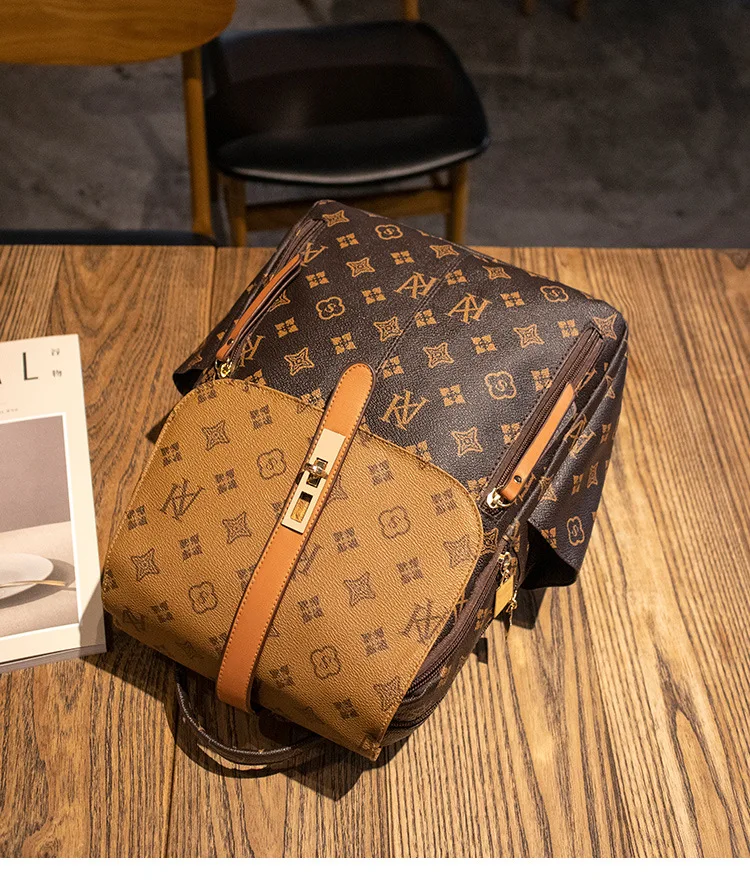 Mochilas Mujer Mcm Brand Luxury Backpack Bag For Women