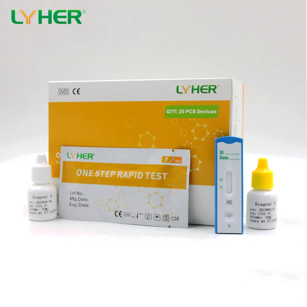 Gonorrhea Antigen  One Step Test Kit Rapid Diagnostic