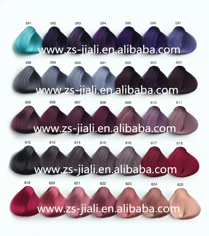 Coverage Less Ammonia Free PPD Hair Dye Hair Color Cream OEM Private Label 100% Gray 100ml Family or Salon Hair Color Permanent