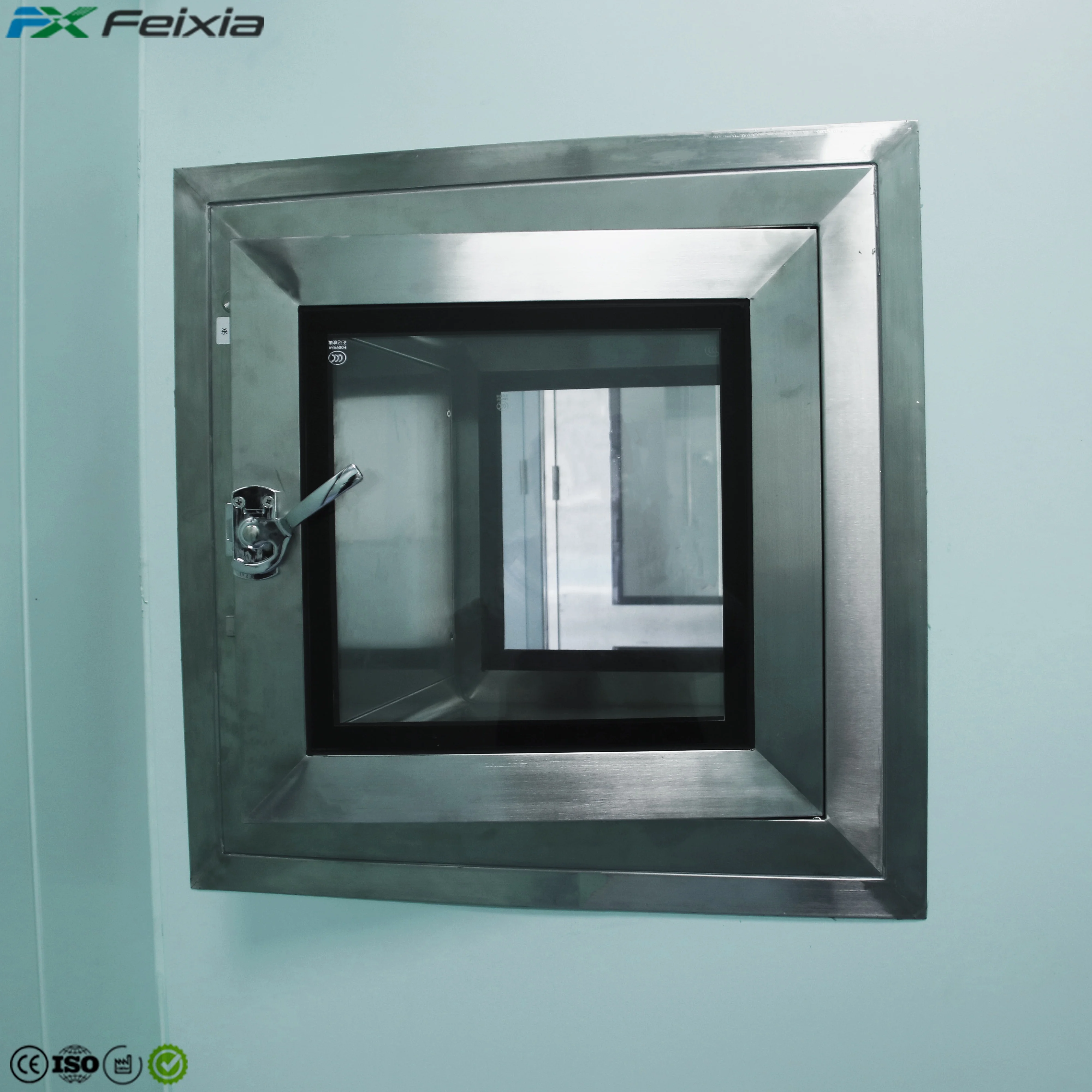 Professional Laminar Air Flow Transfer Through Window For Hospital Clean Room Active Dynam Pass Box