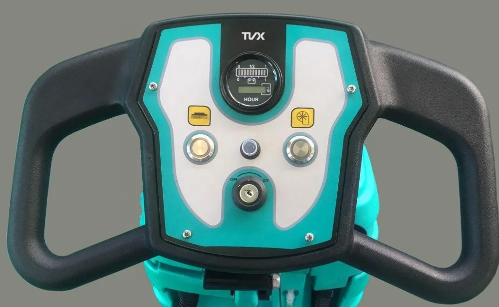 24V Battery Hand Held Walk Behind Sweeping Machine Floor Scrubber Cleaning Equipment