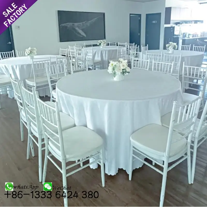 Sino Perfect Wedding Event Party Furniture Rectangle Wood Foldable Used Banquet Tables For Sale