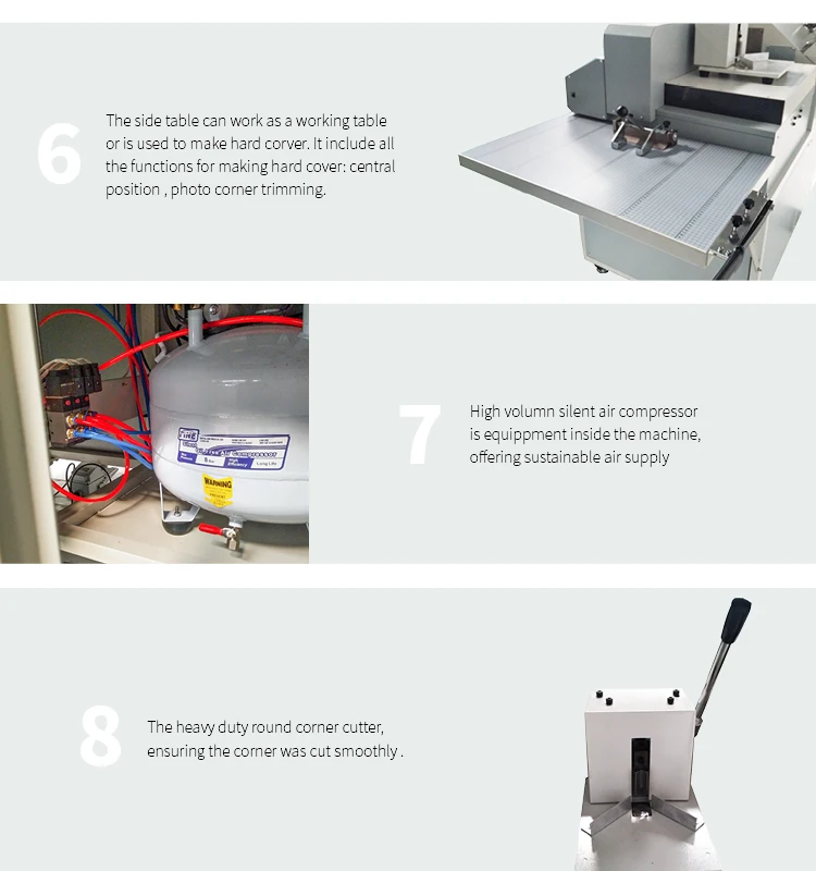 Semi Automatic Photo Album Making Machine Photo Book Maker Photo Book Lay Flat Binding Machine