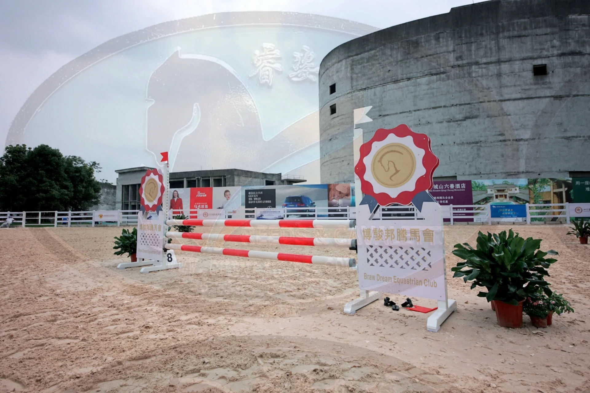 Reeds 2024 new show jumps equestrian competition exclusive for Longines competition