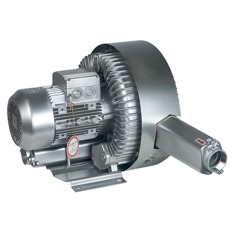 high pressure ring blower vacuum air pump 7.5kw high hp air blower for aquaculture