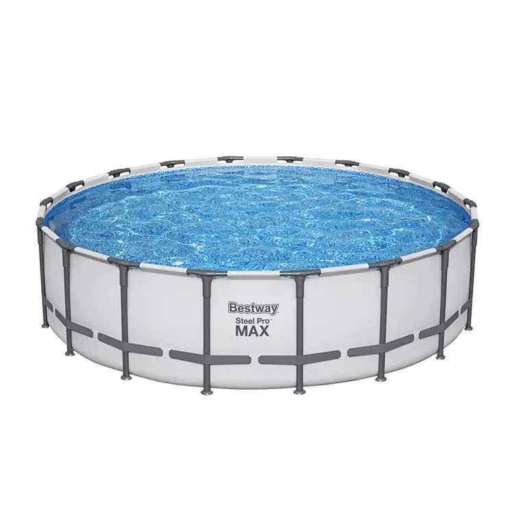 Bestway 561FJ 5.49m X 1.32m Steel Pro MAX Round Foldable Piscina Outdoor Structural Family Metal Frame Swimming Pool