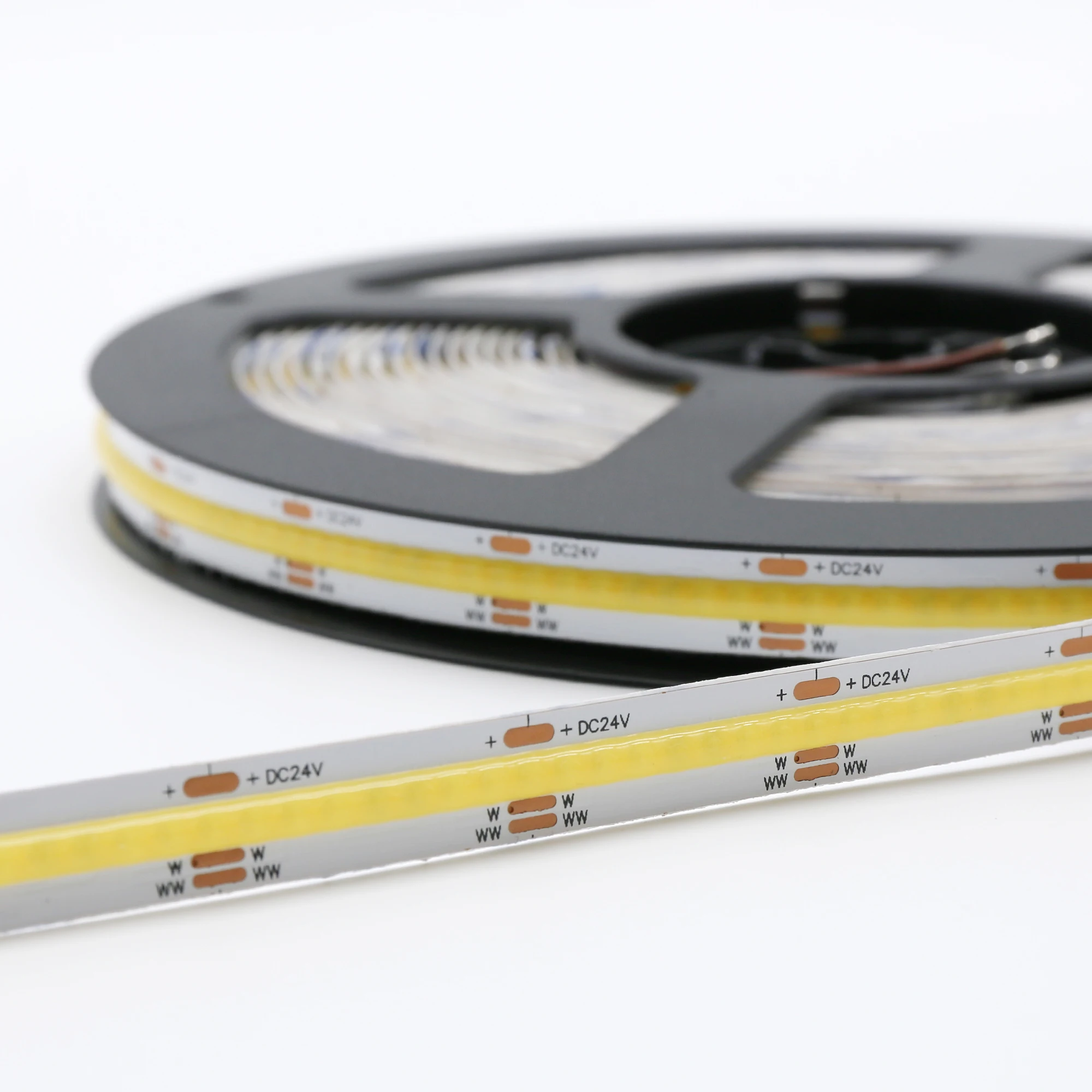 FPC Bright COB LED Strip 12v 24v Dimmable 10mm for Interior Outdoor Landscape