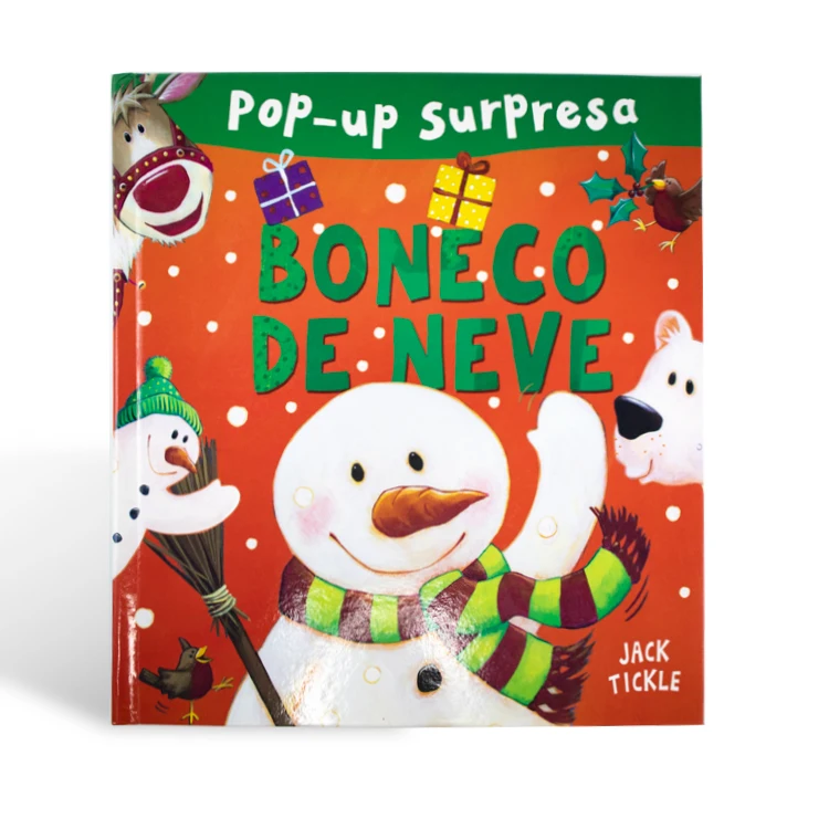 Custom Printing Board Books Hardcover Children 3D Comic pop up Books For Children