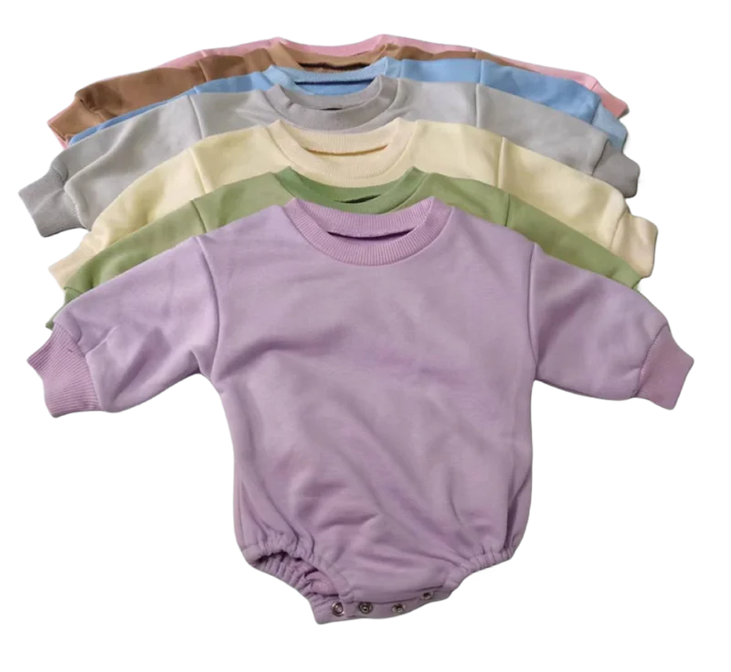Ms-46 2023 Wholesale Romper Baby Wear elastic bottom wholesale kids baby Girl Boys Bodysuit Romper Cotton Organic