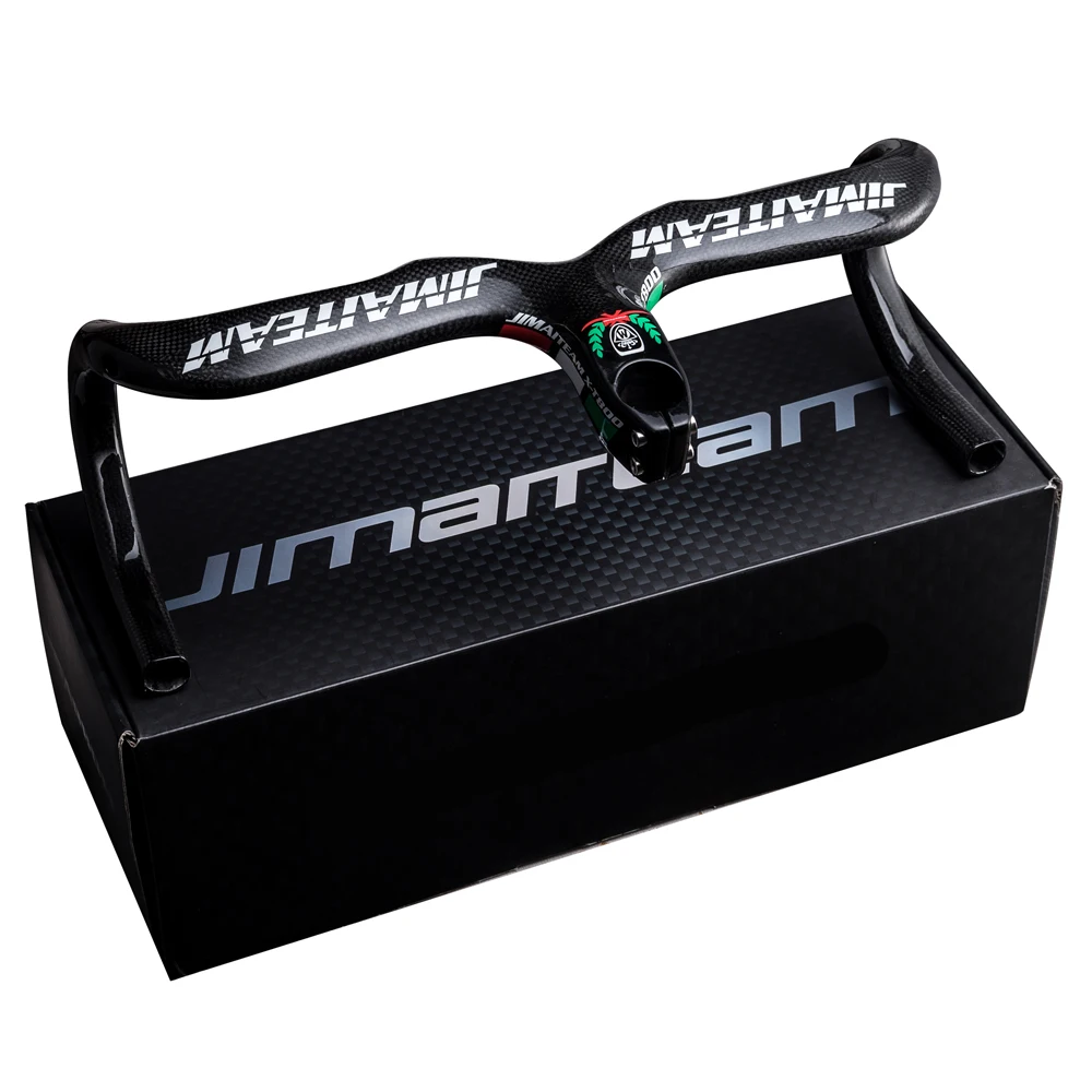 Полностью из углеродного волокна, дорожный велосипед, интегрированный руль, руль с выносом