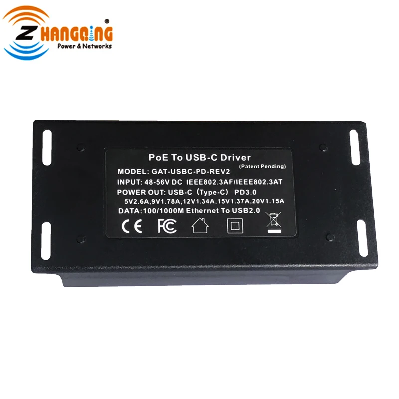 PoE+ to USBC Power + Data Compatible with Tablet Computer Like Microsoft Surface Go, Samsung Galaxy Tab, Google Pixel Phones