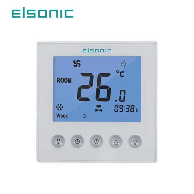 programmable wifi lcd display under floor heating room thermostat compatible with Tuya